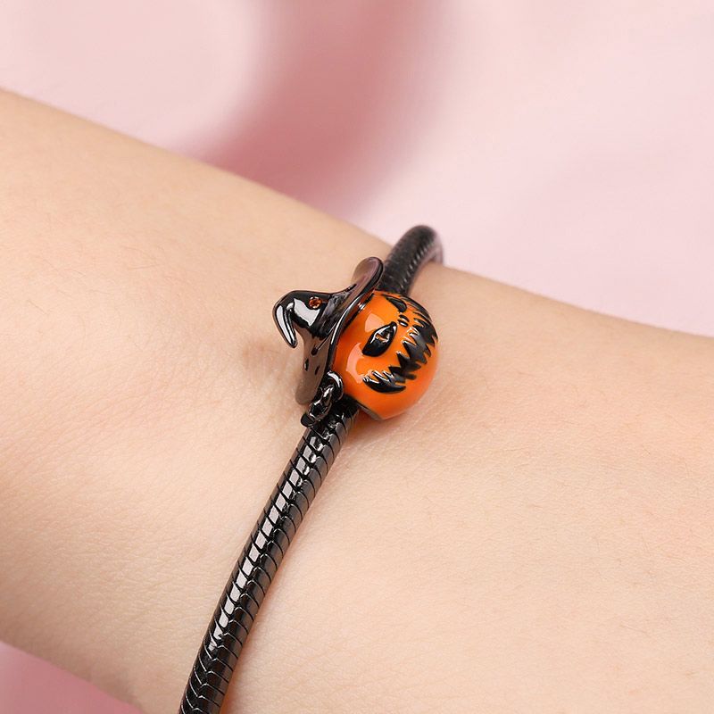 Wizard Hat Pumpkin Charm