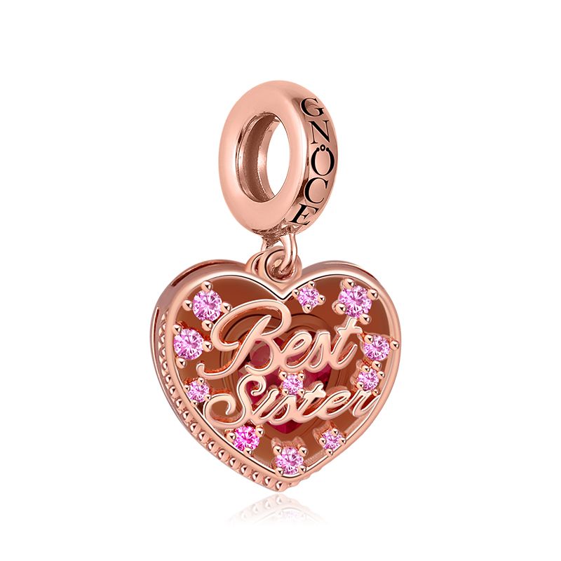 Best Sister Heart Pendant