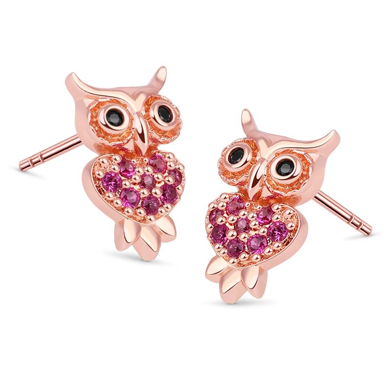 Owl Stud Earrings