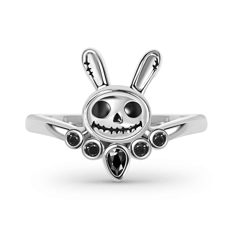 Punk Bunny V Ring