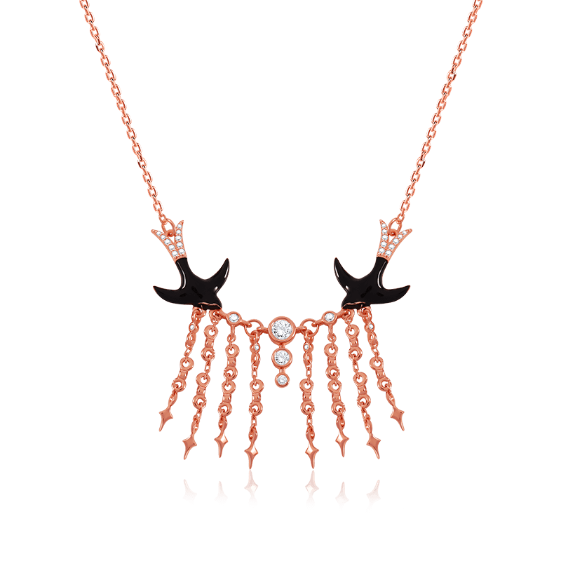 Swallows in the Starry Sky