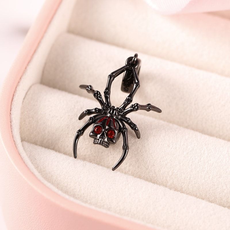 Spider Skull Pendant