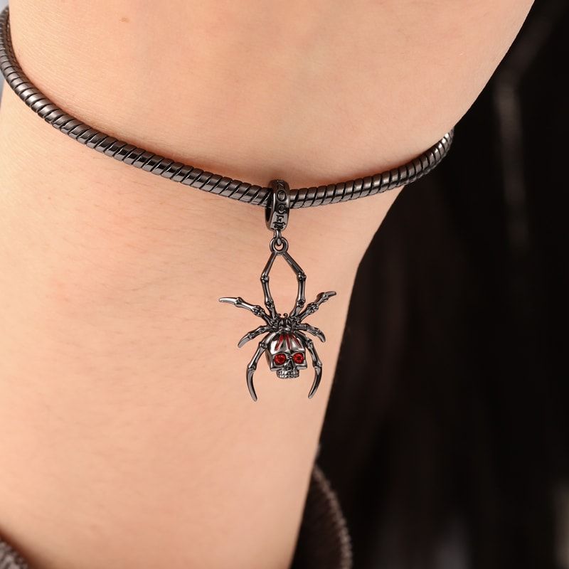 Spider Skull Pendant