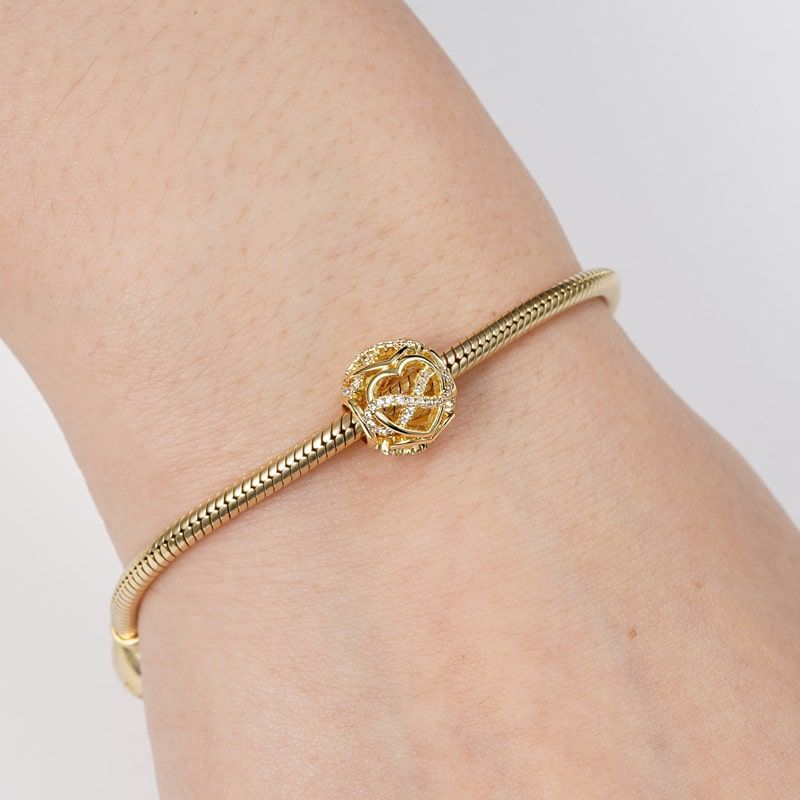 Infinite & Heart Charm