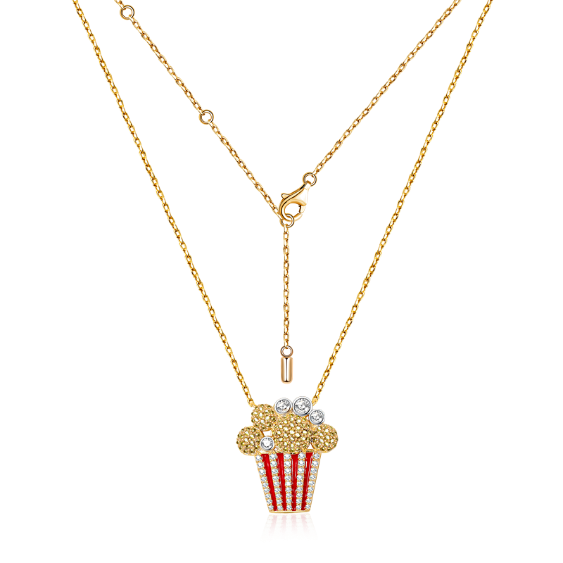 Popcorn Necklace