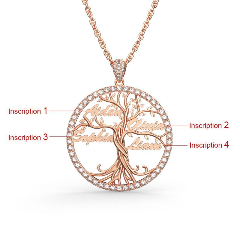 Custom Tree of Life Necklace