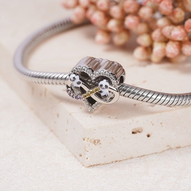 Panda Moms Love Charm