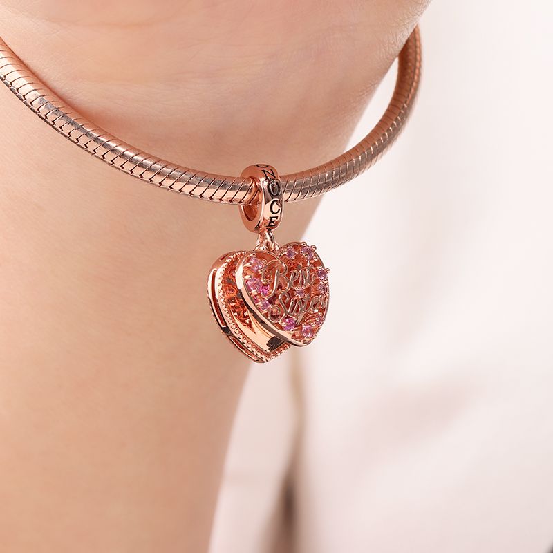 Best Sister Heart Pendant