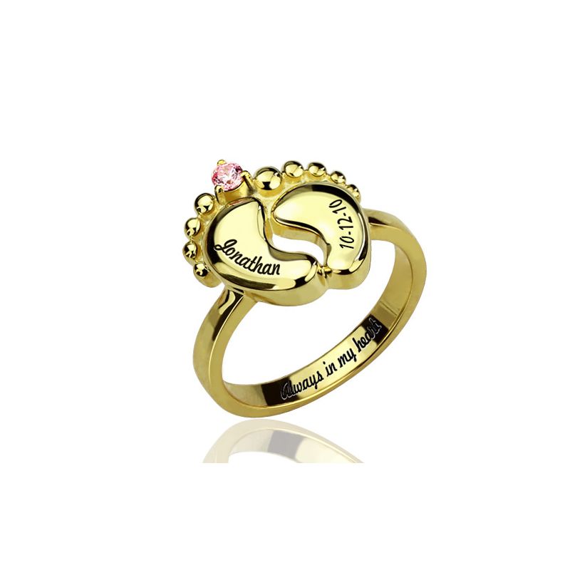 Baby Feet Ring