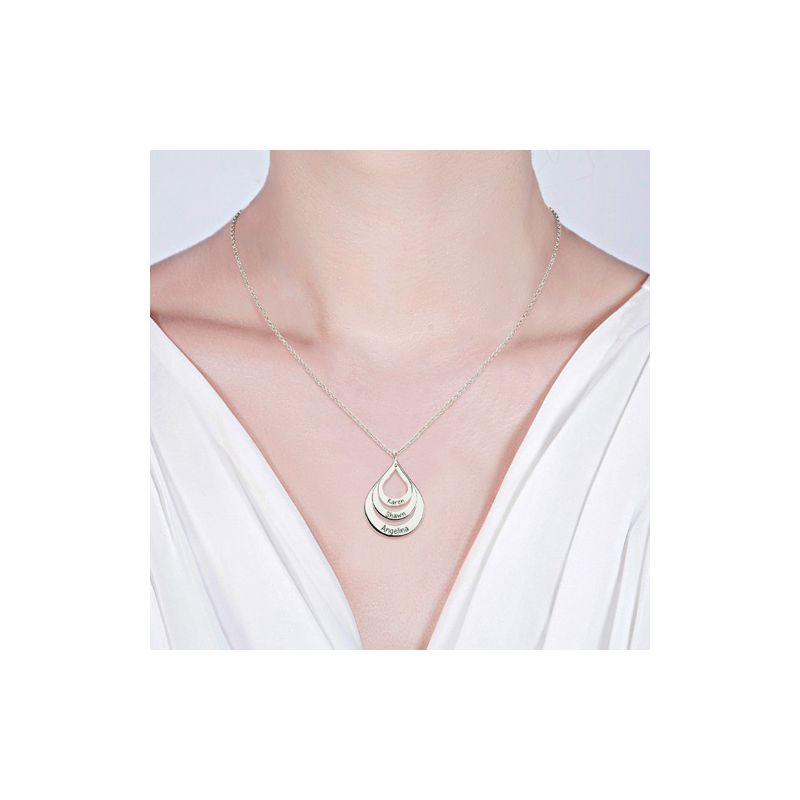 Drop Shaped Necklace