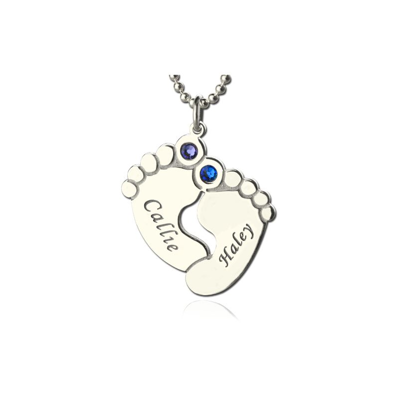 Baby Feet Necklace