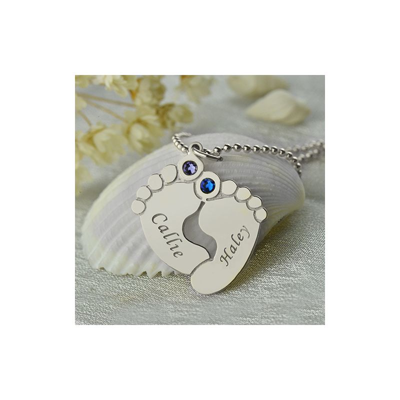 Baby Feet Necklace