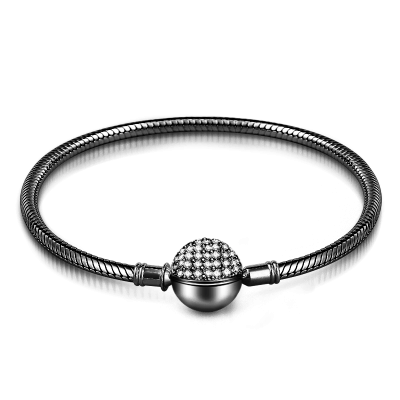 Black Round Shape Bracelet