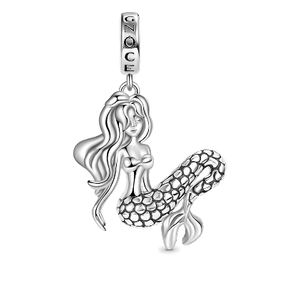 Sleeping Mermaid Pendant