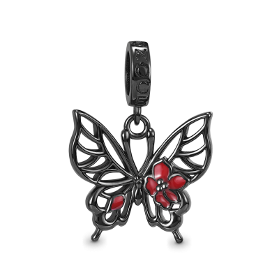 Black Butterfly Pendant