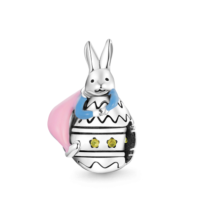 Bunny Easter Egg Charm