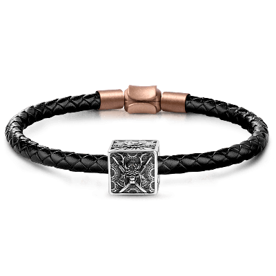 Samurai and Mount Fuji Charm Bracelet