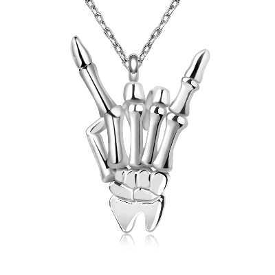 Rock Pendant Necklace