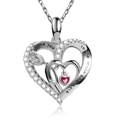 Triple Heart Necklace