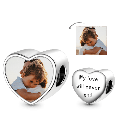 Unconditional Love Photo Charm