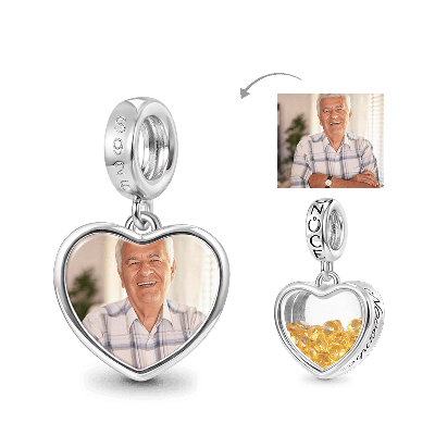 Nov.Birthstone Photo Pendant