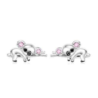 Koala Bear Stud Earrings