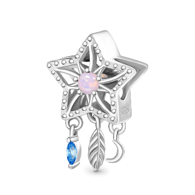 Star Dream Catcher Charm
