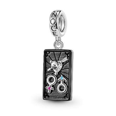 Lovers Tarot Pendant