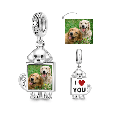 Pet Dog Photo Pendant