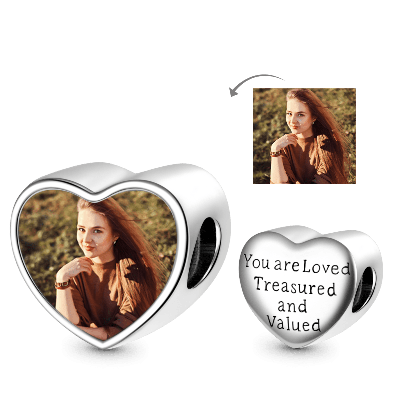 Heart Photo Charm