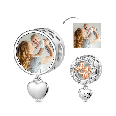 Forever Love Photo Charm