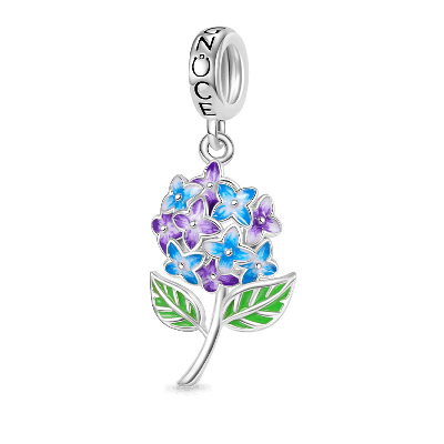 Blooming Hydrangea Pendant