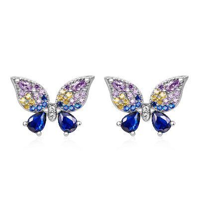 Butterfly Stud Earrings
