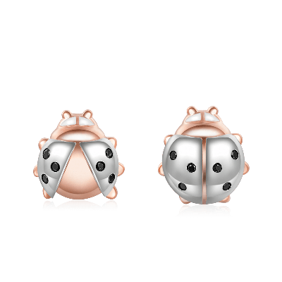 Ladybug Stud Earrings
