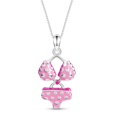Pink Bikini Necklace