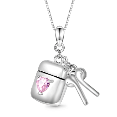 Earphone Box Necklace