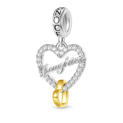 Daughter Heart Pendant