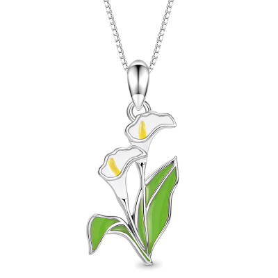 Calla Lily Necklace