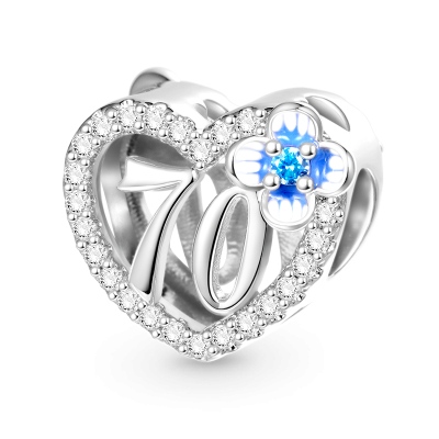 70th Birthday Charm