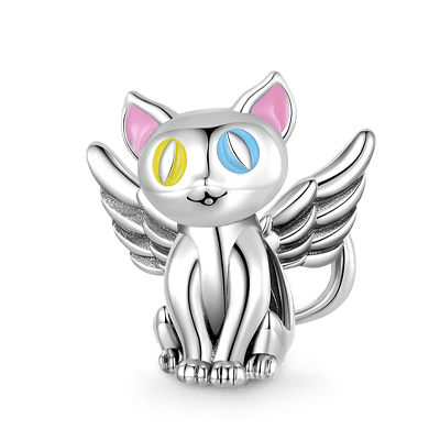 Angel Cat Charm