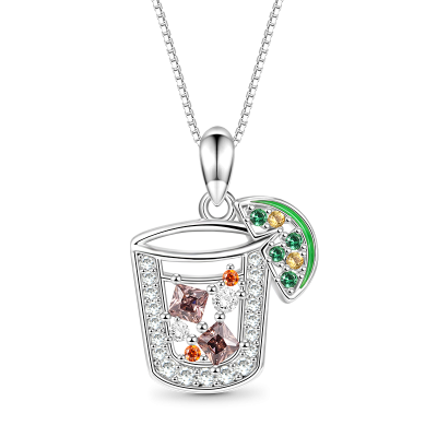 Lemon Drink Necklace