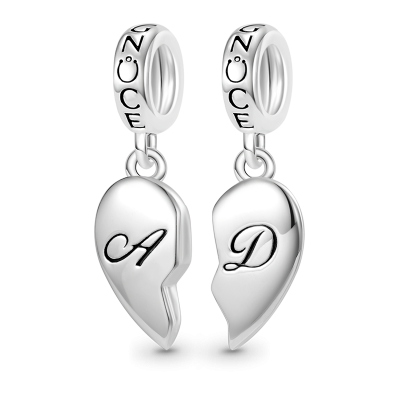 Matching Heart Personalized Pendant