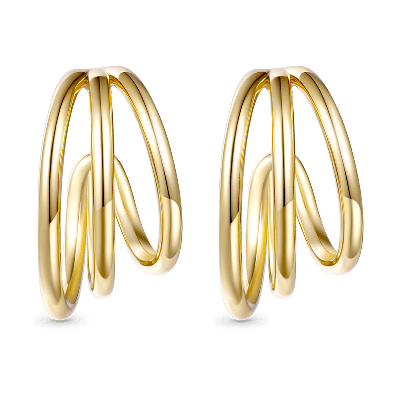 Echo Hoops Earrings
