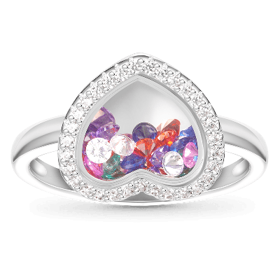 Confetti Shaker Ring