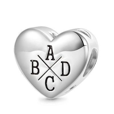 Letters Personalized Charm