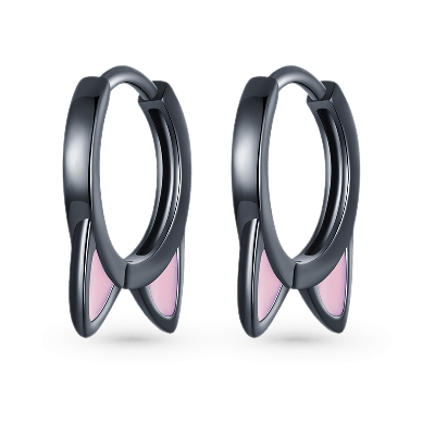 Cat Ears Stud Earrings