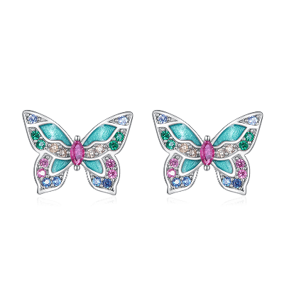 Butterfly Stud Earrings