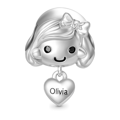 Love Girl Engravable Charm