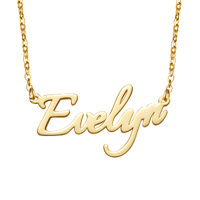 Golden Name Necklace