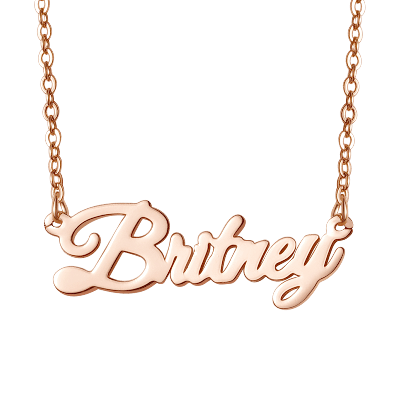 Rose Gold Customise Necklace